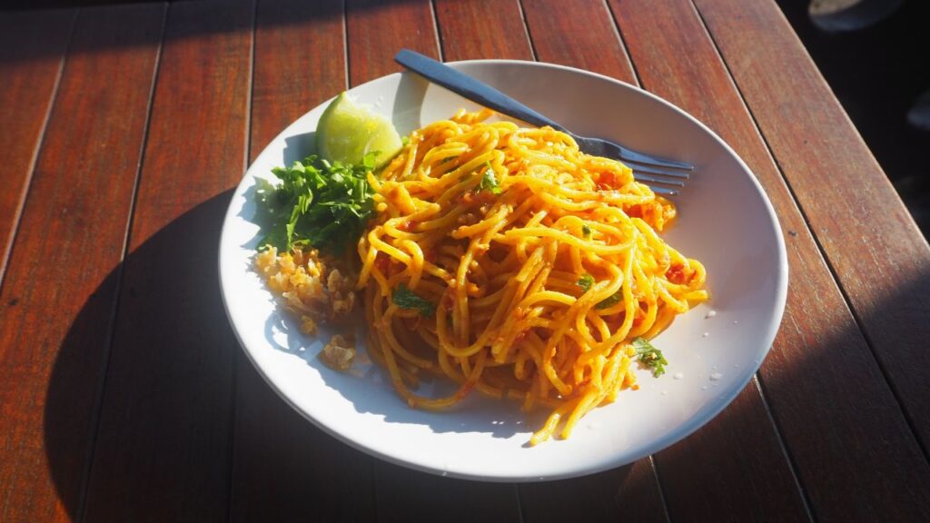 シャン族のカオソーイ